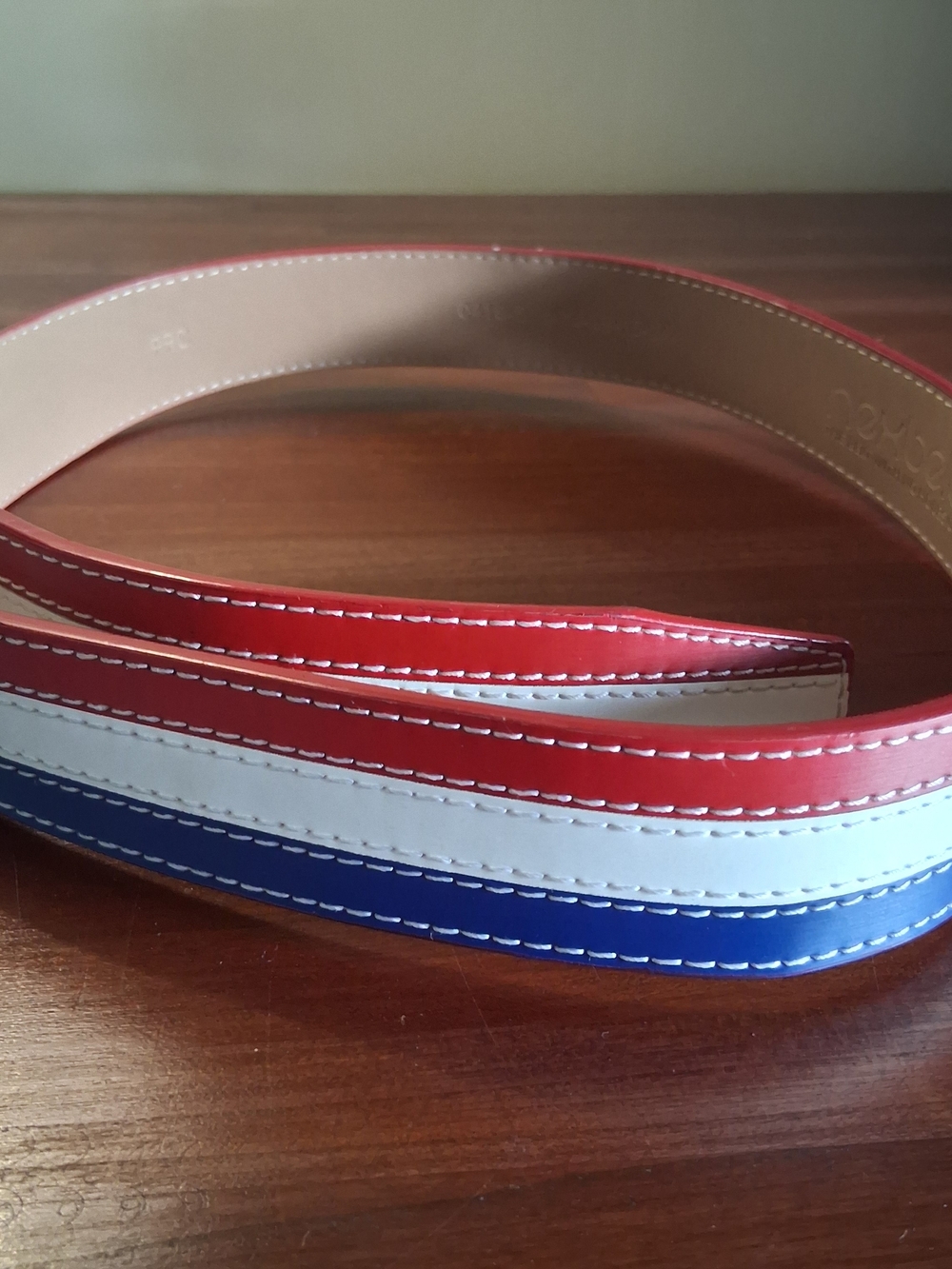 NEXBELT Patriotic Red, White Blue Golf Belt US Flag Buckle Magnetic Ball Marker - Picture 7 of 14